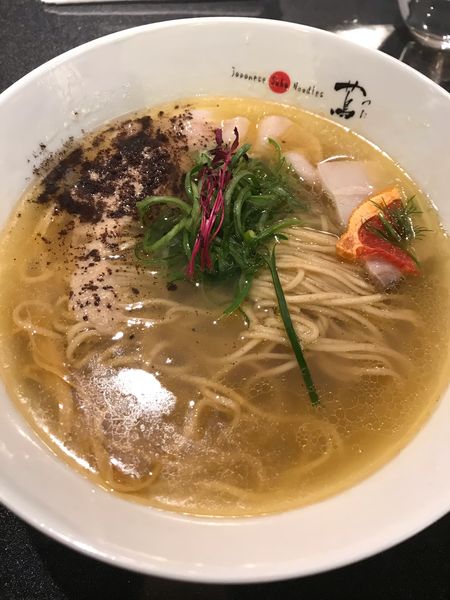 「塩Soba」@Japanese Soba Noodles 蔦の写真