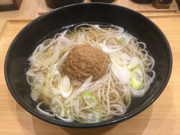 「【期間限定/店舗限定】信州肉味噌そば(¥330)」@小諸そば 神田北口店の写真