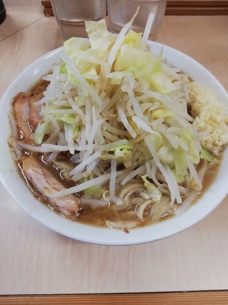 「小豚　固め」@ラーメン二郎 京成大久保店の写真
