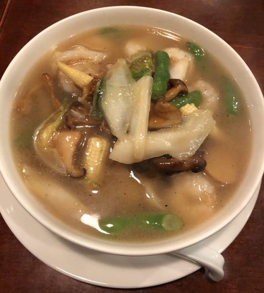 「海老入りつゆそば」@チャイナダイニング 喰う 喰うの写真