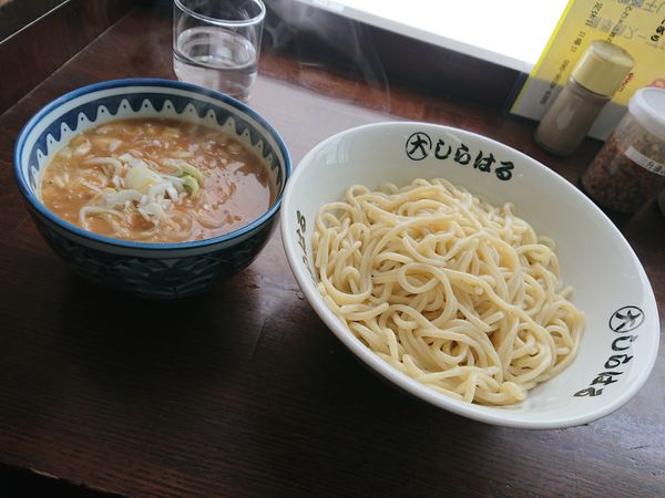 「鴨つけ麺 大 750円」@◯大しらはるの写真