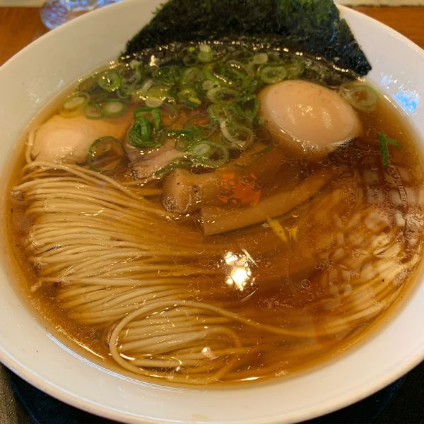 「味玉そば」@麺や食堂 本店の写真