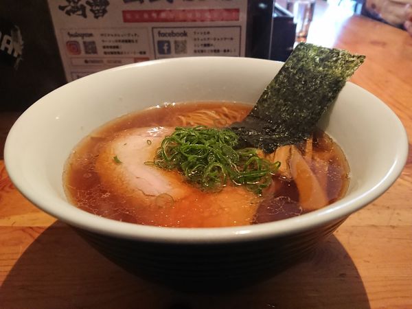 「醤油RAMEN」@麺や渦雷UZURAIの写真