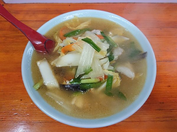 「五目らーめん 750円」@畠中食堂の写真