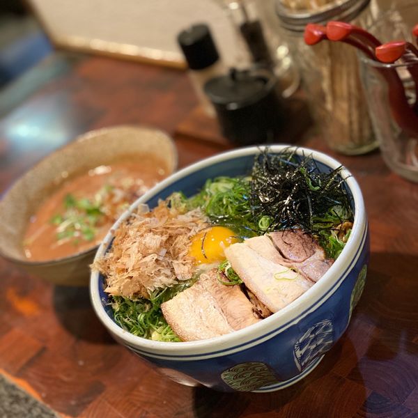 「釜玉つけ麺」@麺や 庄のの写真