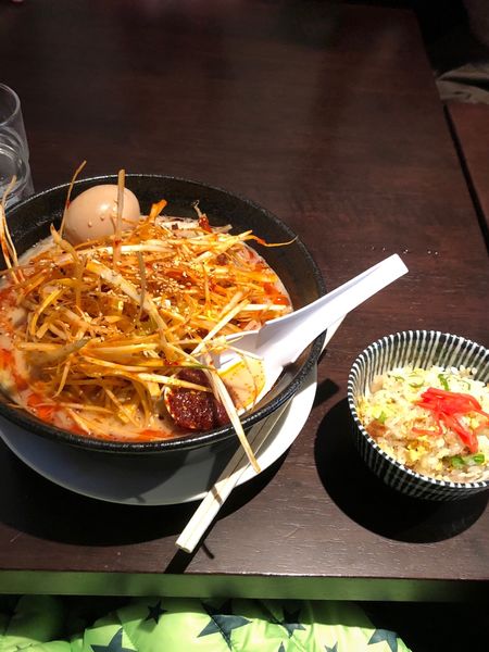 「辛味噌ラーメン」@自家製極太麺 みそ家の写真