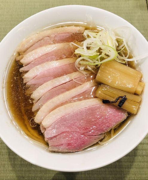 「鴨コンフィ麺　1100円」@らーめん 鴨to葱の写真