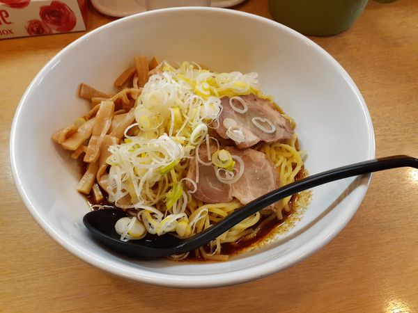 「カレー油そば、ダブル」@味の天徳 柿生店の写真