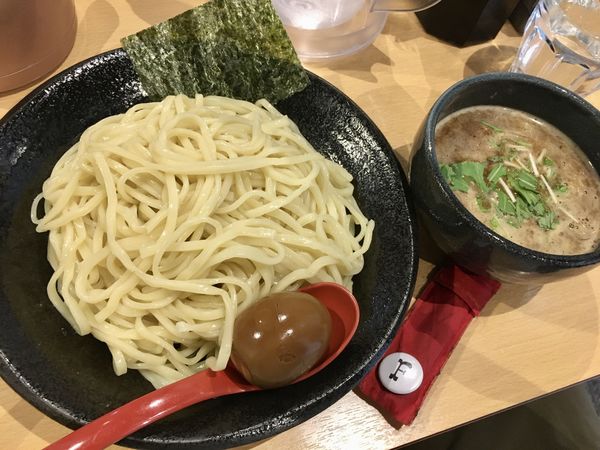 「味玉つけ麺」@つけ麺 雀 天満橋店の写真