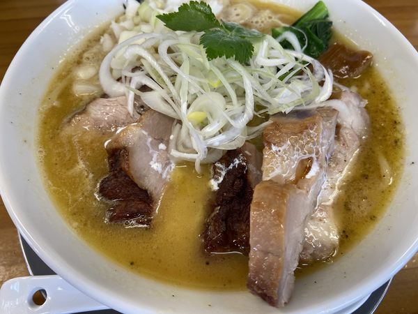 「空前のホタテペースト　チャーシュースペシャル：1160円」@ラーメン専科 竹末食堂の写真