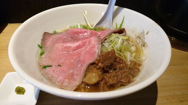 「【昼】特製牛骨麺」@麺屋 西川の写真