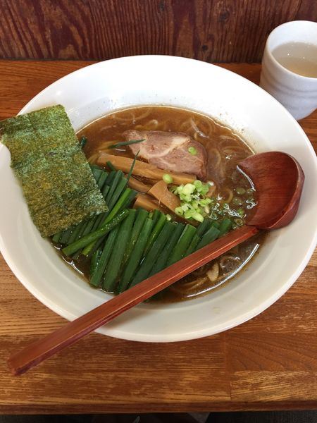 「ねぎらー麺 醤油」@麺や 八雲の写真