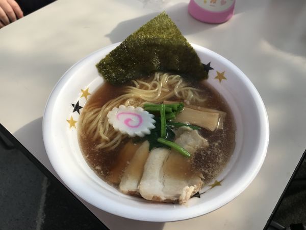 「雪国長岡！芯から温まる生姜醤油ラーメン」@名古屋ラーメンまつり2020の写真