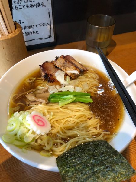 「中華そば　中盛」@つけめん小半の写真