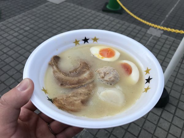 「名古屋コーチンと北海道産ホタテの極上鶏白湯﻿」@名古屋ラーメンまつり2020の写真