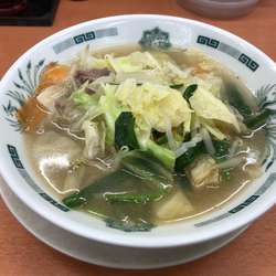 野菜たっぷりタンメン(麺少なめ)