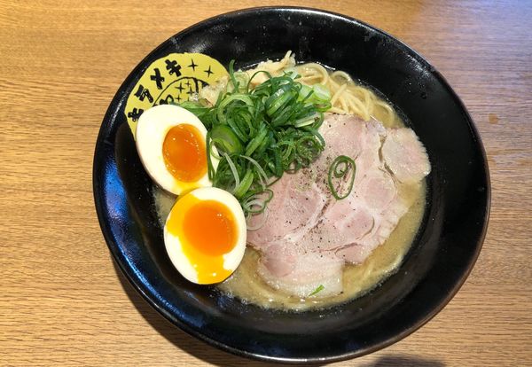 「煮干鶏白湯ラーメン」@キラメキノ青空 -四条ムロマチ-の写真