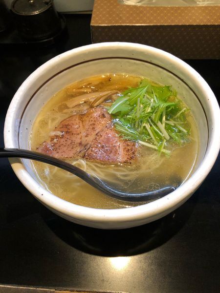 「塩らぁめん」@麺屋 焔の写真