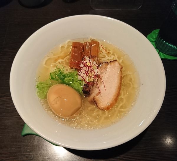 「味玉しお(890円)」@仙臺 くろくの写真