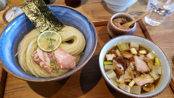 「昆布水のつけめん醤油(大)350g 1000円☆☆」@YOKOKURA STOREHOUSEの写真