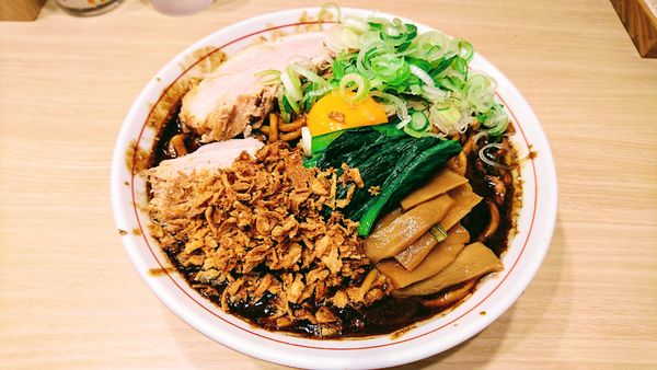 「【限定】濃縮豚骨まぜそば(大)」@麺や 六等星の写真