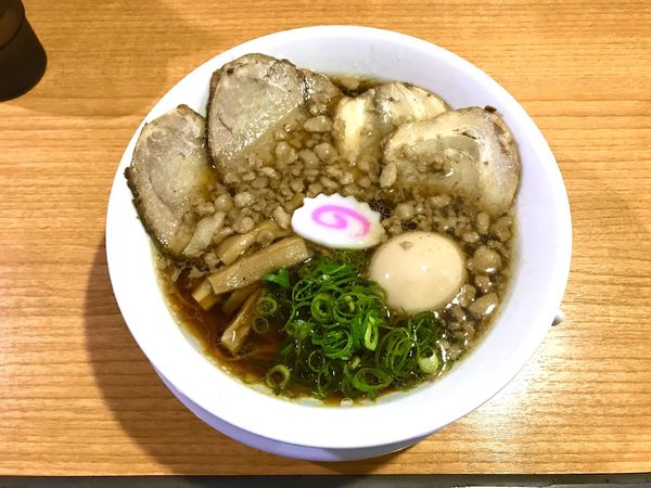 「瀬戸内肉中華そば味玉付き」@瀬戸内中華そば 一点張の写真