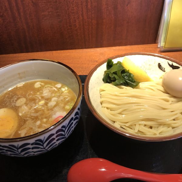 「中華そば　塩　つけ麺」@中華そば 蓮の華の写真