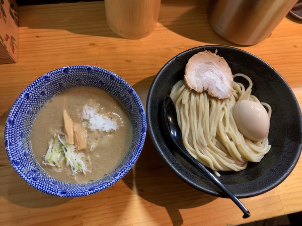 「つけ麺850円、味玉100円」@自家製麺TANGOの写真