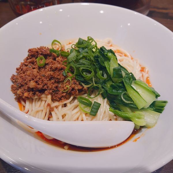 「汁なし担担麺」@六坊担担面の写真