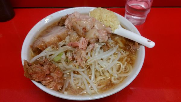 「小しょうがアブラカラメ」@ラーメン二郎 西台駅前店の写真