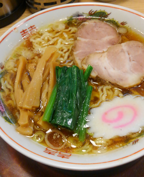 「生姜煮干しそば「潤目」」@煮干そば 流。の写真