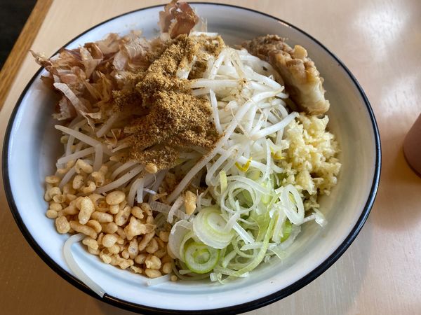 「まぜそば」@蒙麺 火の豚の写真