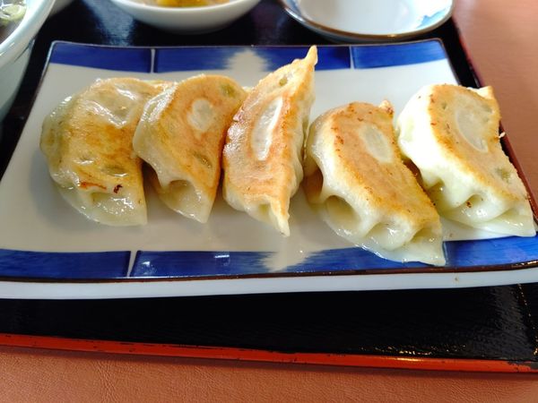 「ラーメン餃子セット(並盛)869円」@中華の金鳳 渋川横堀店の写真