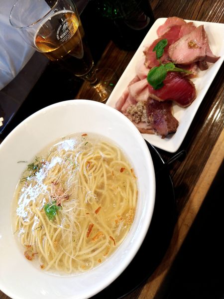 「特製本鮪塩らーめん」@金彩 ～KinIro～の写真