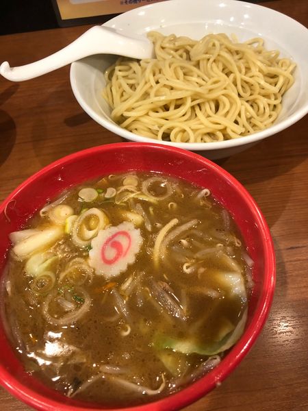 「野菜つけ麺熱盛950円」@大勝軒まるいち 西荻窪店の写真