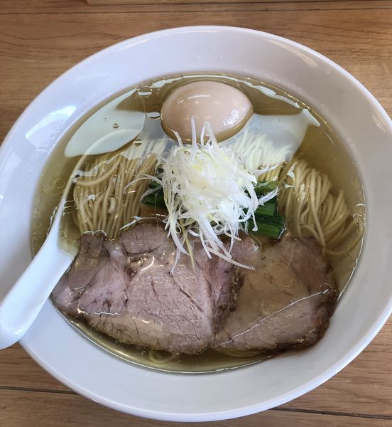 「味玉白中華そば850円」@中華そば 心の写真