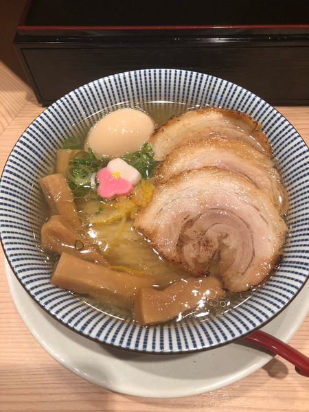 「鯛塩らぁめんSP1100円」@鯛塩そば 灯花 ペリエ千葉店の写真