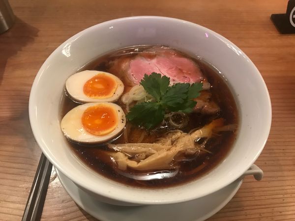 「味玉中華そば」@田中の中華そばの写真