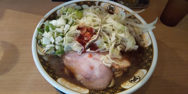 「すごい煮干しラーメン」@すごい煮干ラーメン凪 新宿ゴールデン街店 別館の写真