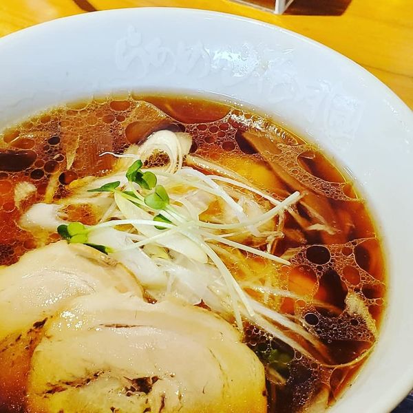 「中華そば しば田 柴田貴史店主監修の中華そば」@らあめん花月嵐 新都心店の写真