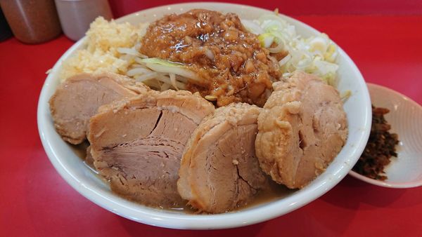「ラーメン大、豚３枚」@豚ゆうの写真