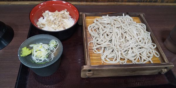 「朝セット・鯵御飯」@嵯峨谷 歌舞伎町店の写真