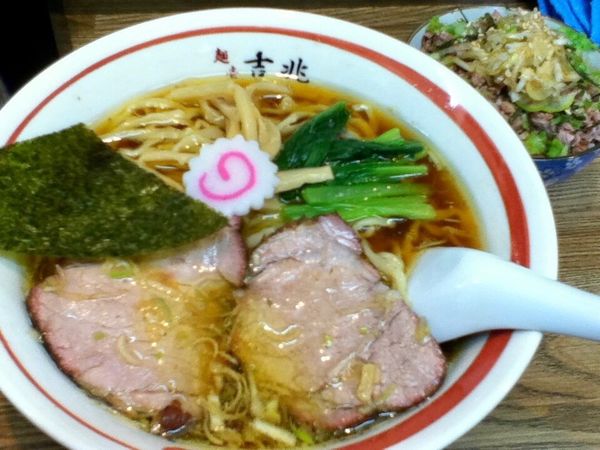 「中華そば」@青竹平打ち中華そば 麺壱吉兆の写真
