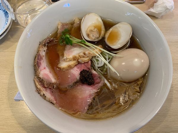 「特製蛤そば醤油」@麺屋壱心の写真