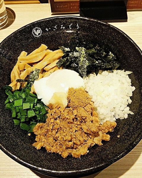 「風見鶏まぜそば 850円」@らーめん かざみどりの写真