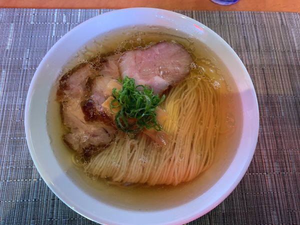 「鶏塩そば800円」@柴崎亭の写真