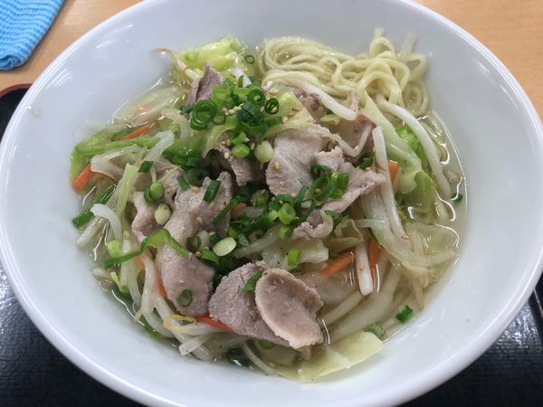 「鯛出汁塩ラーメン850円?」@磐越自動車道 阿武隈高原SA(下り)の写真