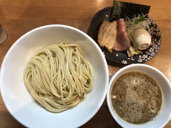 「濃厚醤油つけ麺￥８５０＋煮玉子￥１２０」@麺処 湯咲の写真