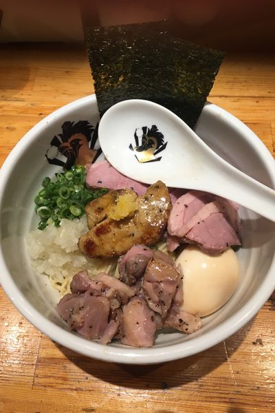 「特製フォアグラ油そば」@満鶏軒の写真