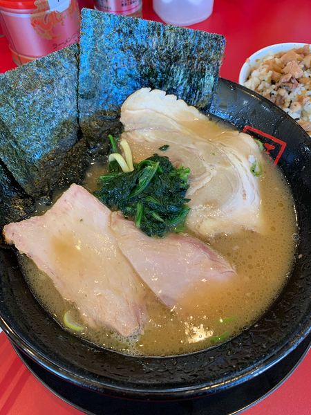 「ラーメン」@家系ラーメン王道 王道之印の写真